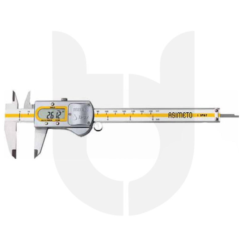 Asimeto IP67 Dijital Kumpas 150 mm Su Geçirmez 